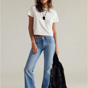 We The Free Flora Low-Rise Bootcut Jeans - size 30